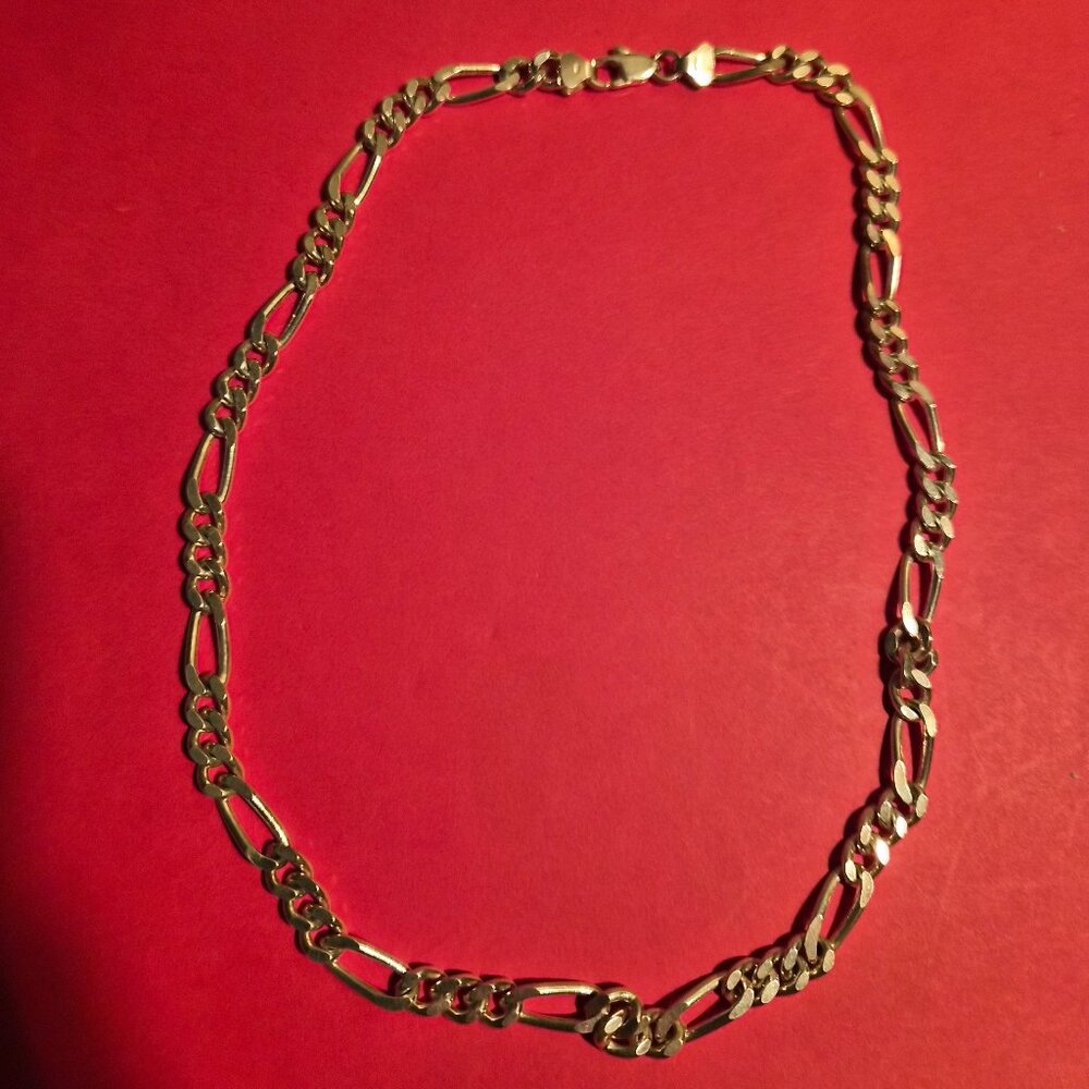 Vintage 925 Figaro Chain